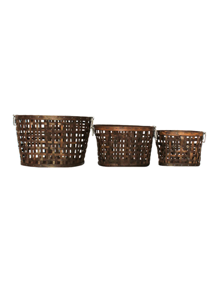 Juego de 3 Cestas Ovaladas - Image 2