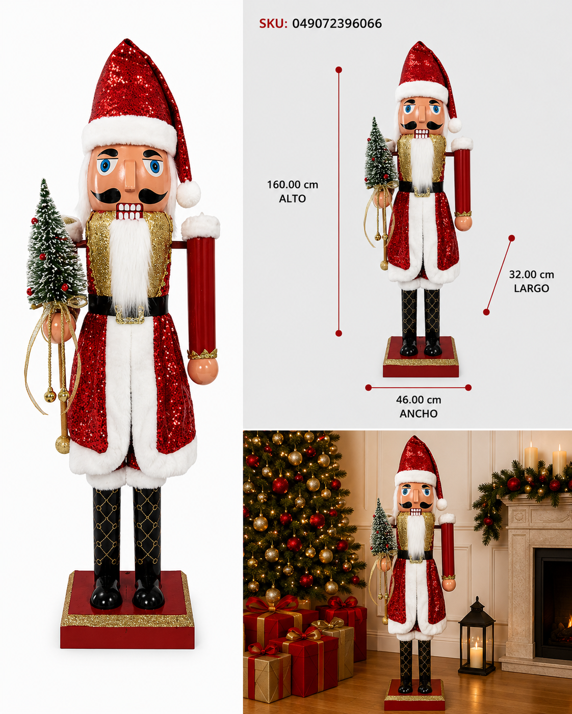 Cascanueces Musical Animado Diseño Santa - Galerías el Triunfo