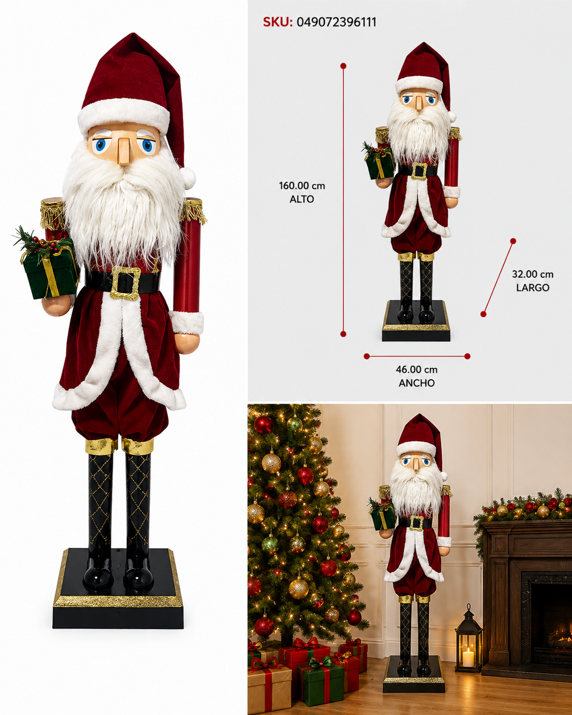 Cascanueces Santa con Música y Movimiento - Galerías el Triunfo