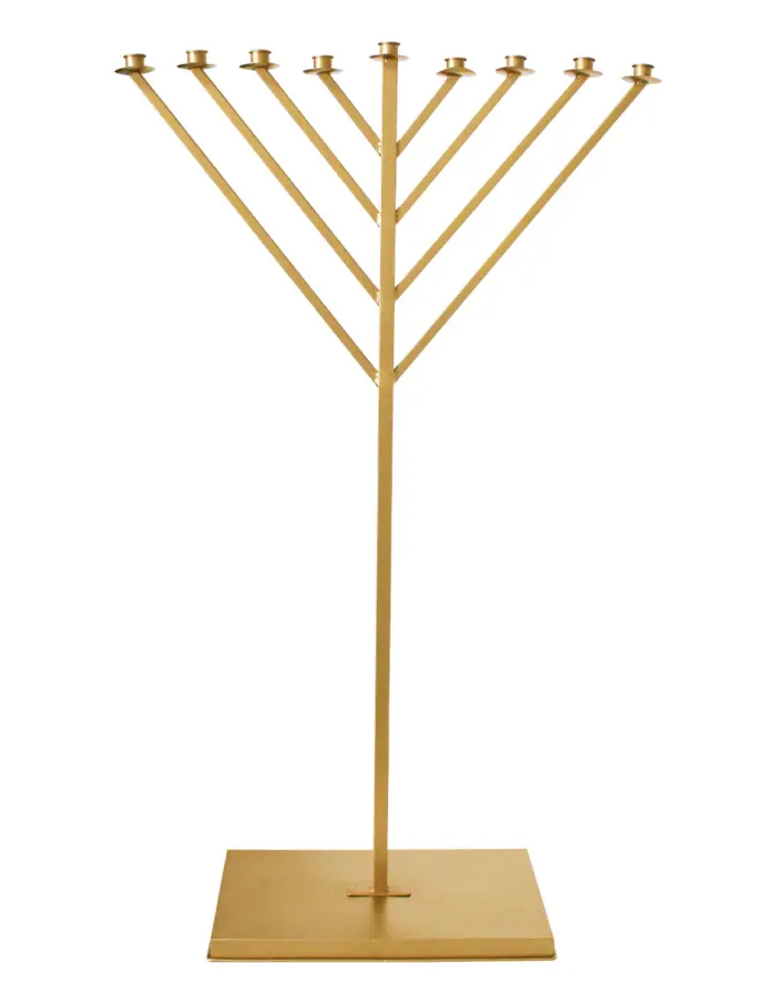 Candelabro Janucá de 9 Brazos