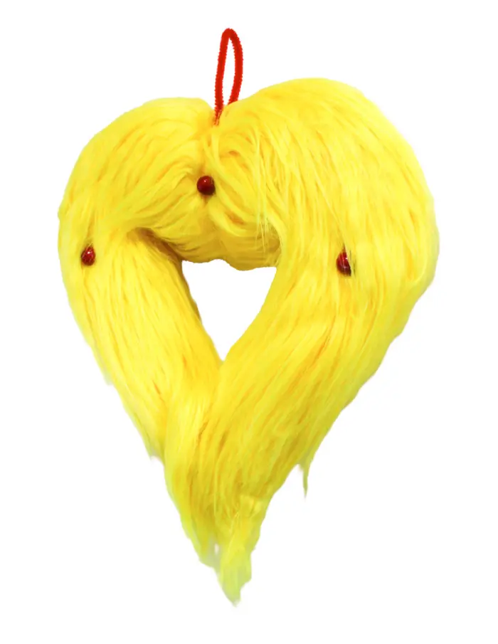 Corona de Peluche Amarilla - Image 2