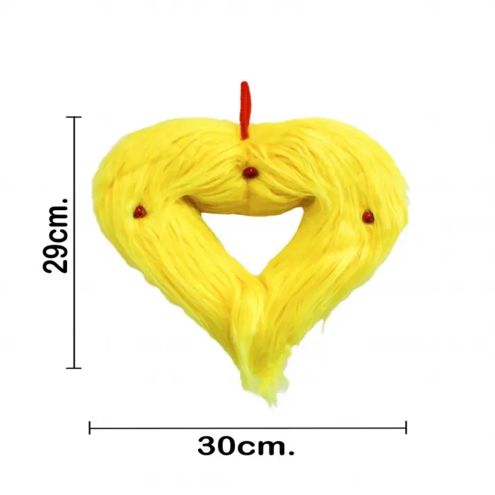 Corona de Peluche Amarilla - Image 4