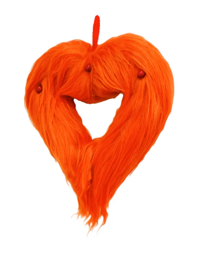 Corona de Peluche Naranja - Image 2