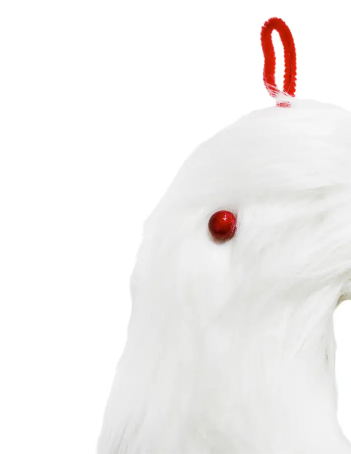 Bastón de Peluche Blanco - Image 2