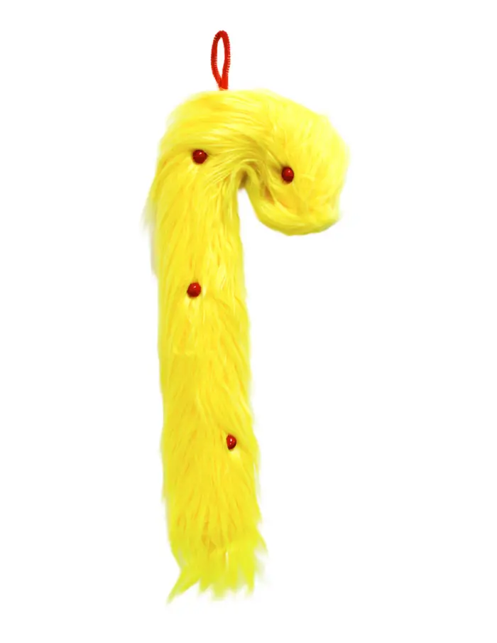 Bastón de Peluche Amarillo