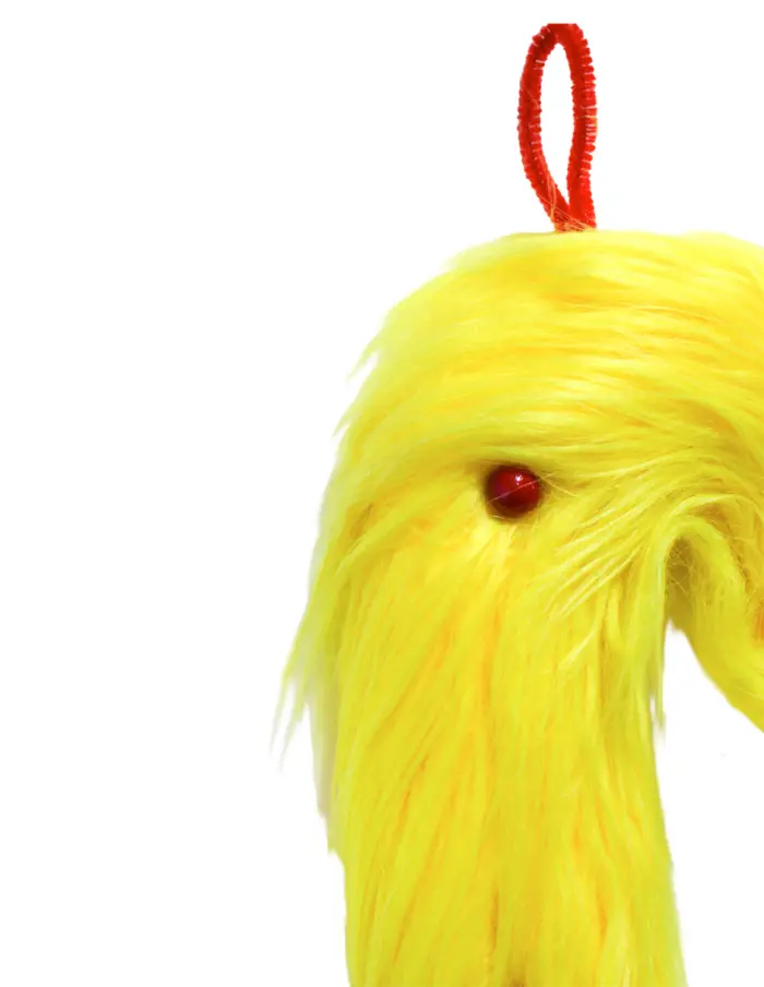 Bastón de Peluche Amarillo - Image 2