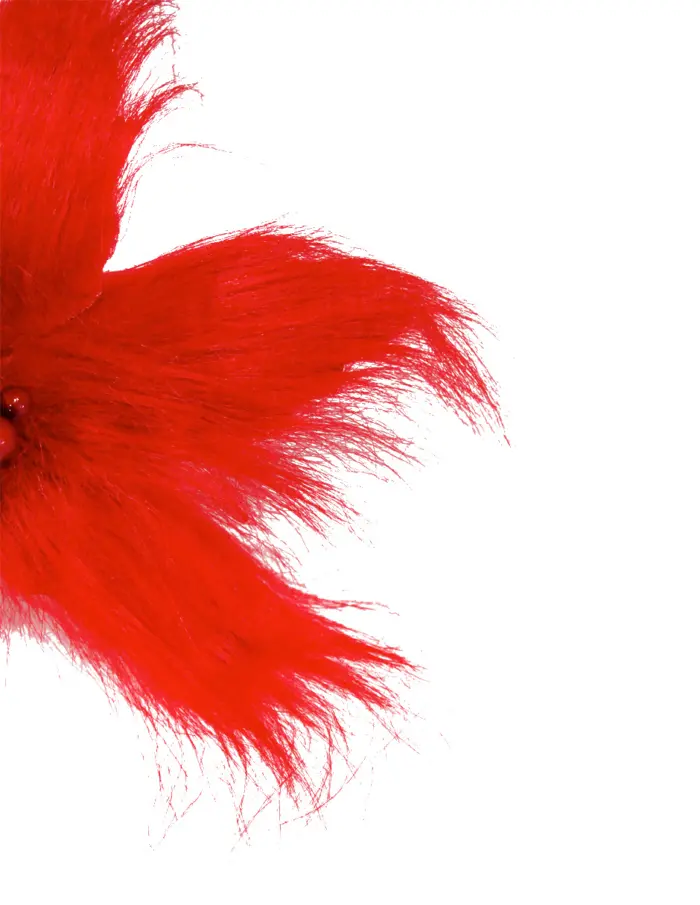 Nochebuena de Peluche Rojo - Image 2