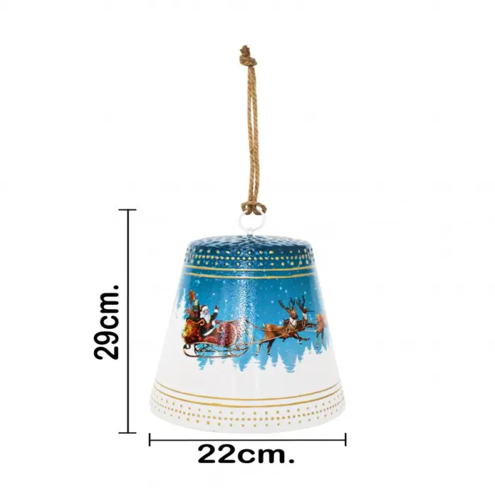 Campana de Metal Azul - Image 3