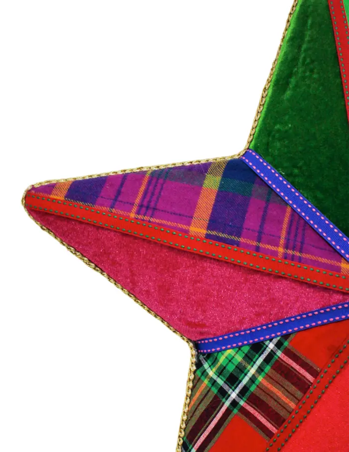 Estrella de colores de 40x15x38cm - Image 3