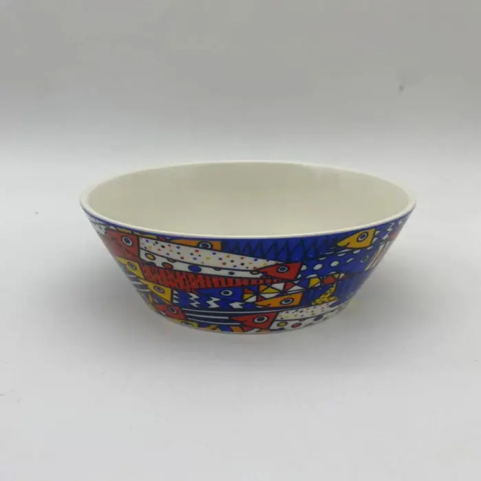 Bowl Diseño Peces Filo Azul