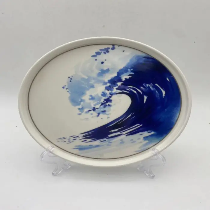 Plato Olas Huecas de Mar
