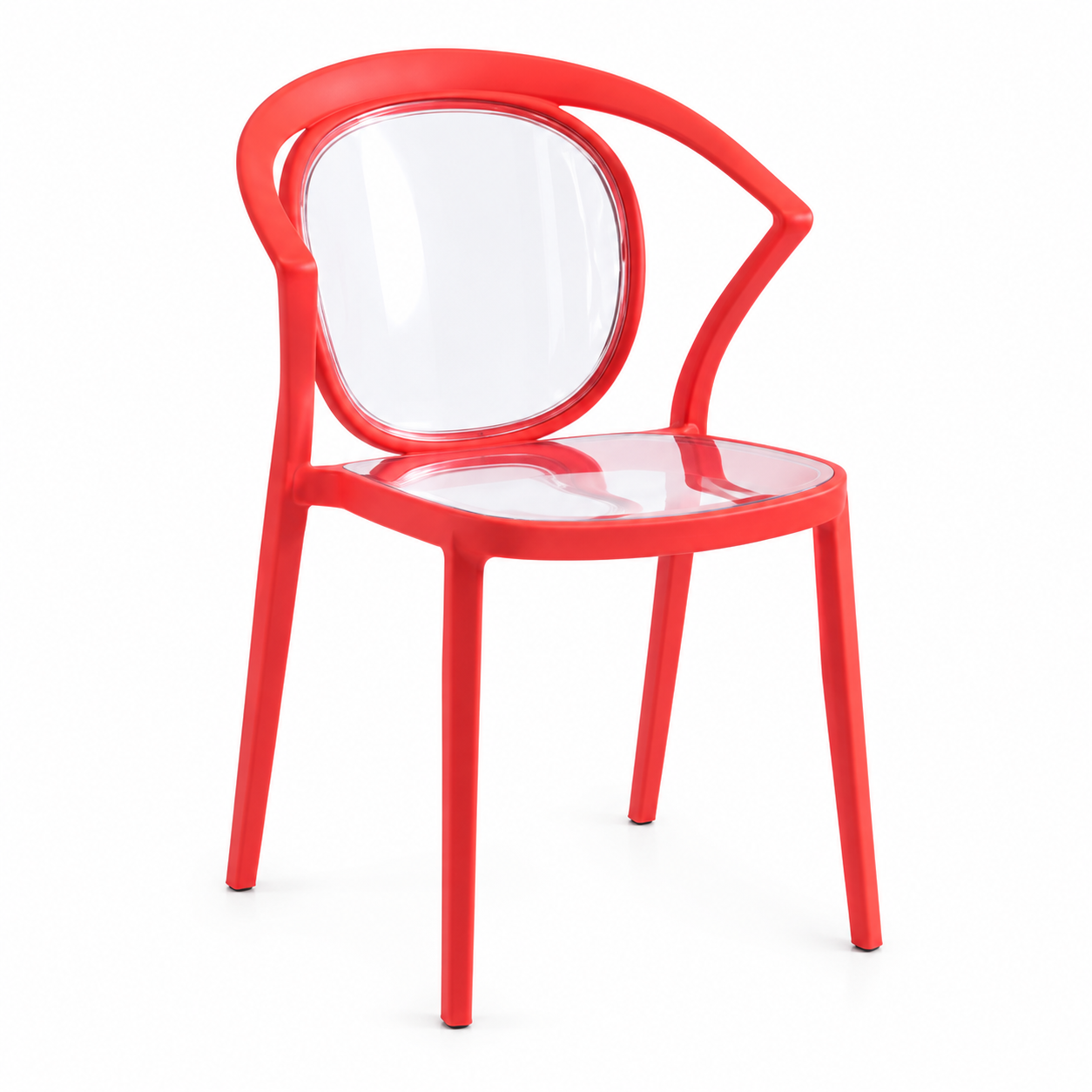 Silla Nórdica Ghost Roja Galerías el Triunfo