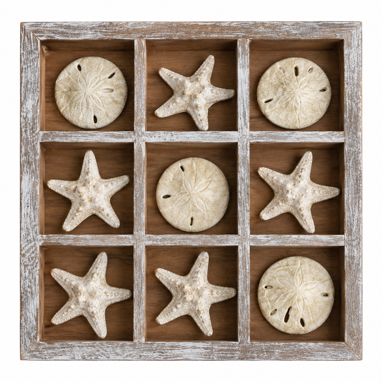 Juego de Tic Tac Toe de Estrella de Mar