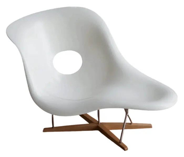 Mini Silla Eames Blanca
