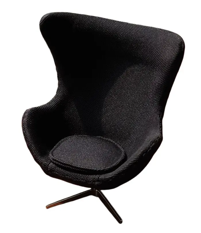 Mini Sillón Egg Negro