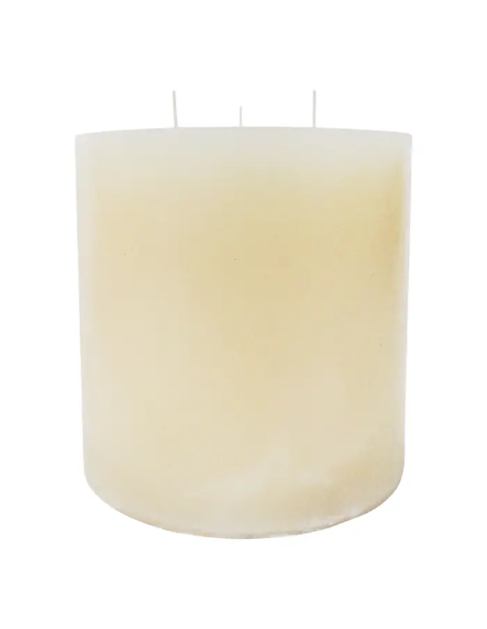 Vela Marfil con 3 Pabilos - Image 2