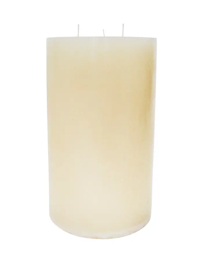 Vela de Marfil con 3 Pabilos - Image 2