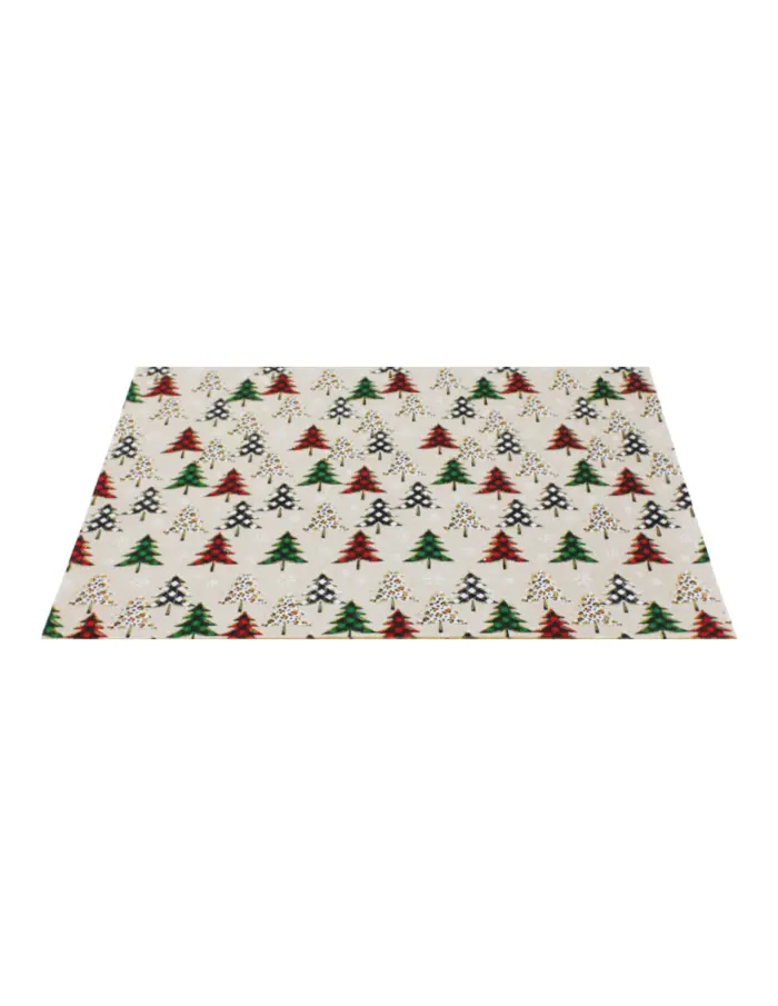 Mantel Estampado de Árboles Navideños - Image 2