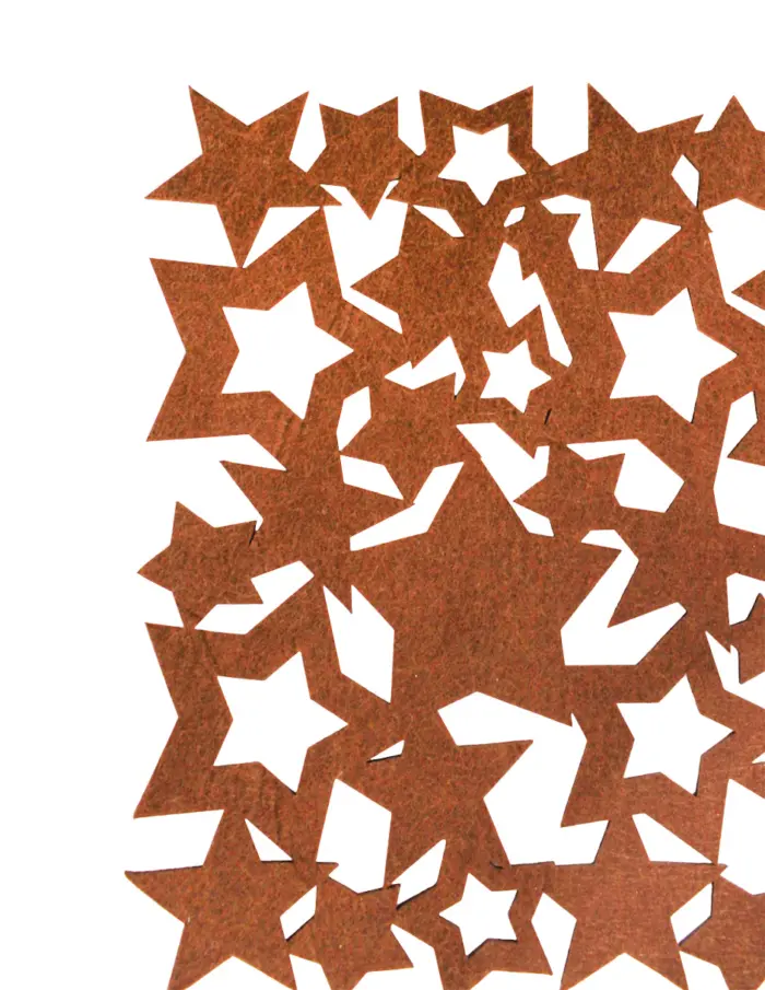 Camino de Mesa Café Diseño Estrellas - Image 3