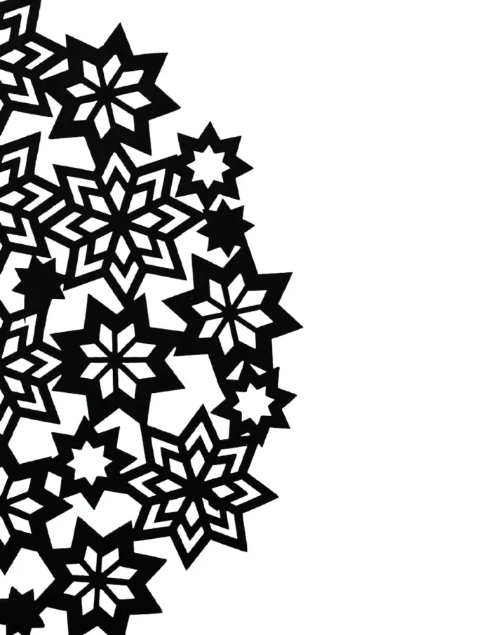 Mantel Verde Diseño Estrellas - Image 3
