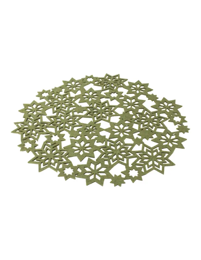 Mantel Verde Diseño Estrellas - Image 2