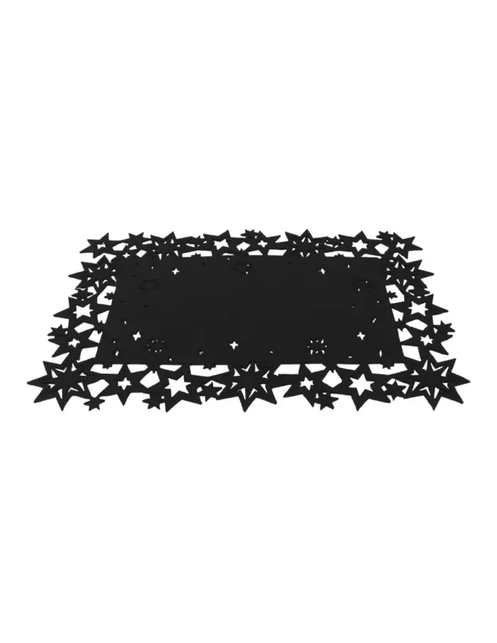 Mantel Negro Diseño Estrellas - Image 2