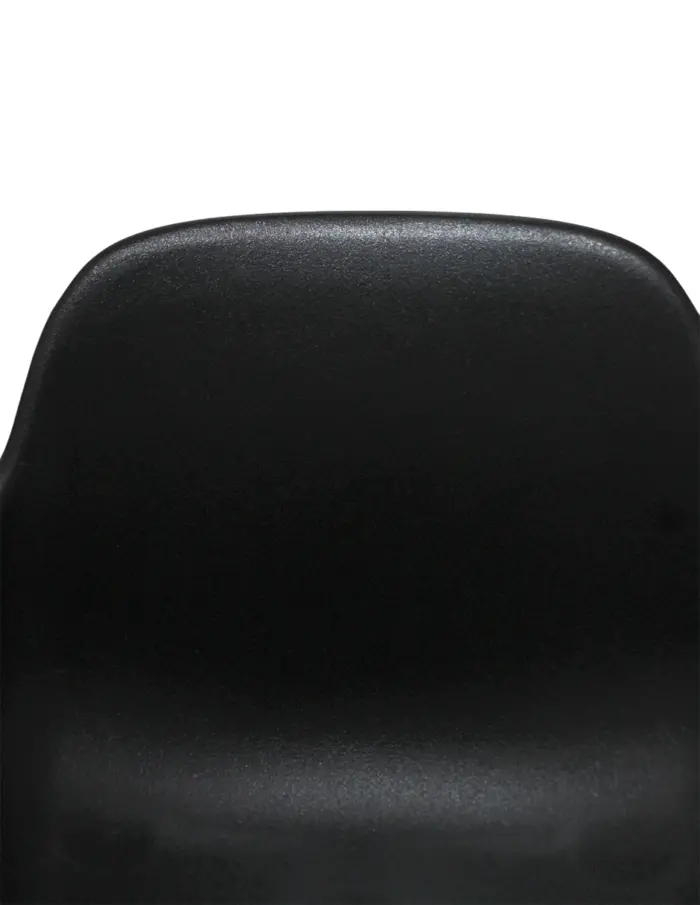 Mini Silla Negra con Patas de Madera - Image 3