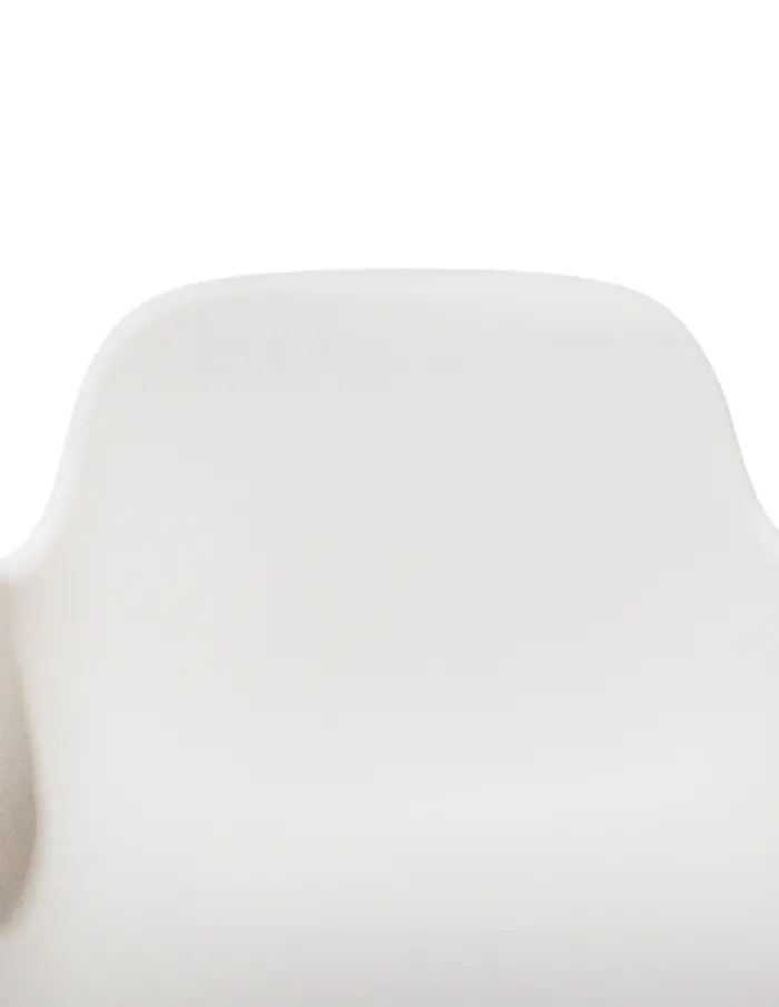 Mini Silla Blanca con Patas de Madera - Image 3