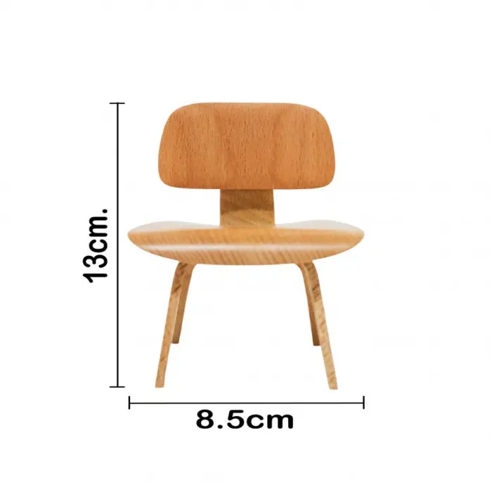 Mini Silla Eames de Madera Natural - Image 4