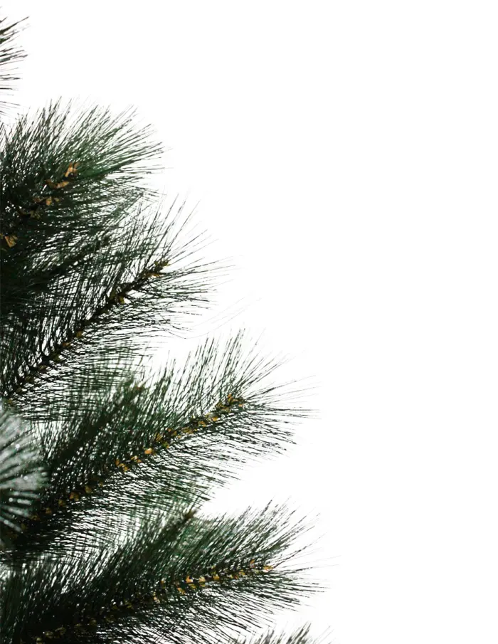 Árbol Navideño Verde con Puntas Diamantadas - Image 2