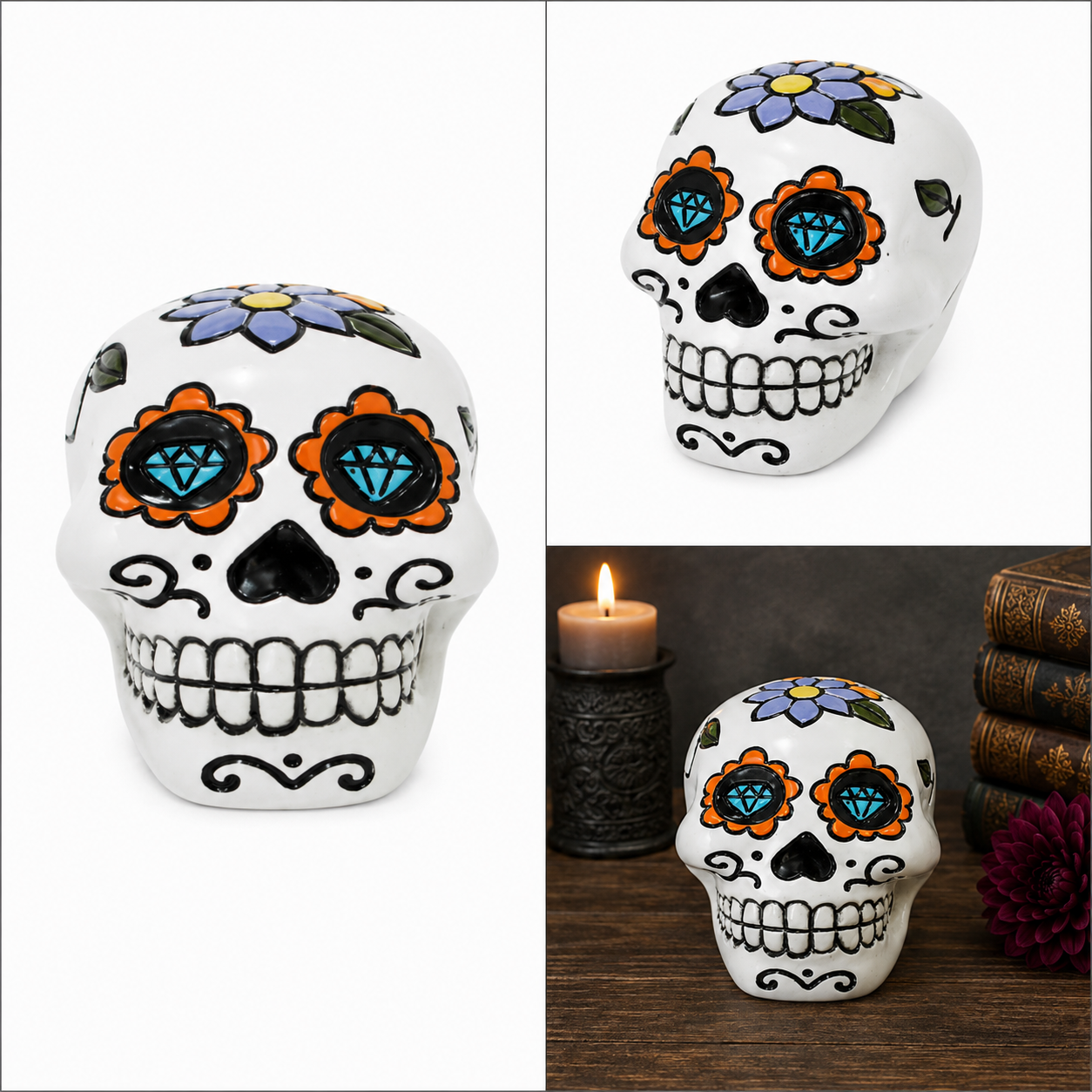 Calavera ‘Azúcar Blanca’