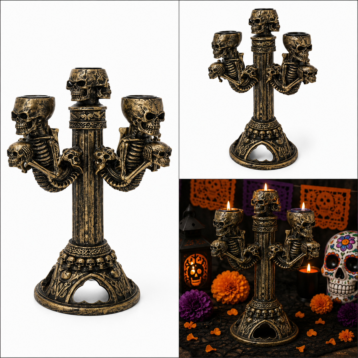 Candelabro ‘Guardianes del Inframundo’