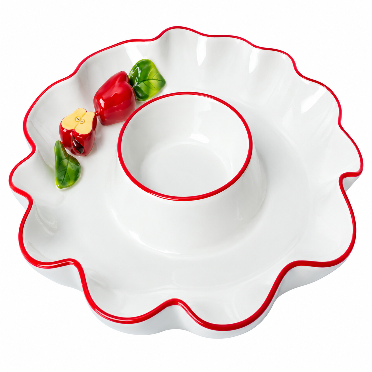 Botanero con Dip Aplique Italiano de Manzana – Galerías el Triunfo