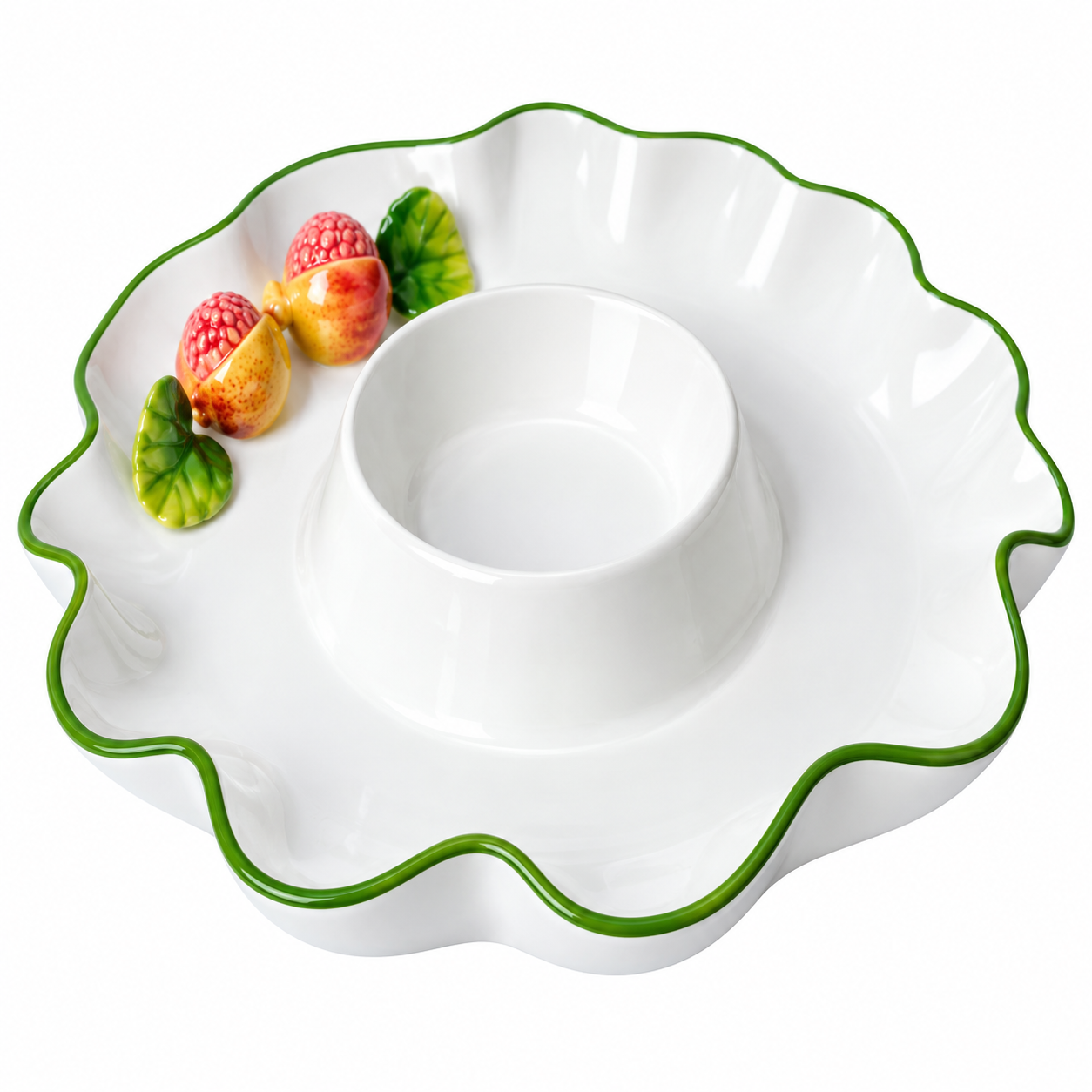 Botanero con Dip Aplique Italiano de Granadas – Galerías el Triunfo