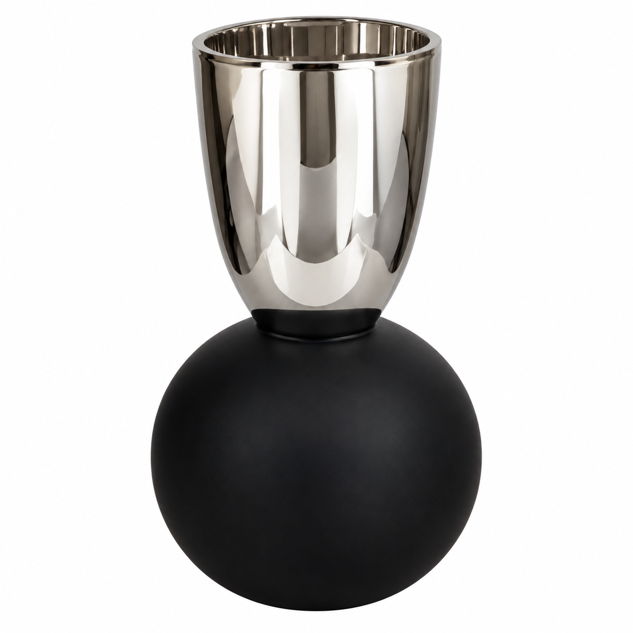 Florero Esférico con Base Mate – Galerías el Triunfo