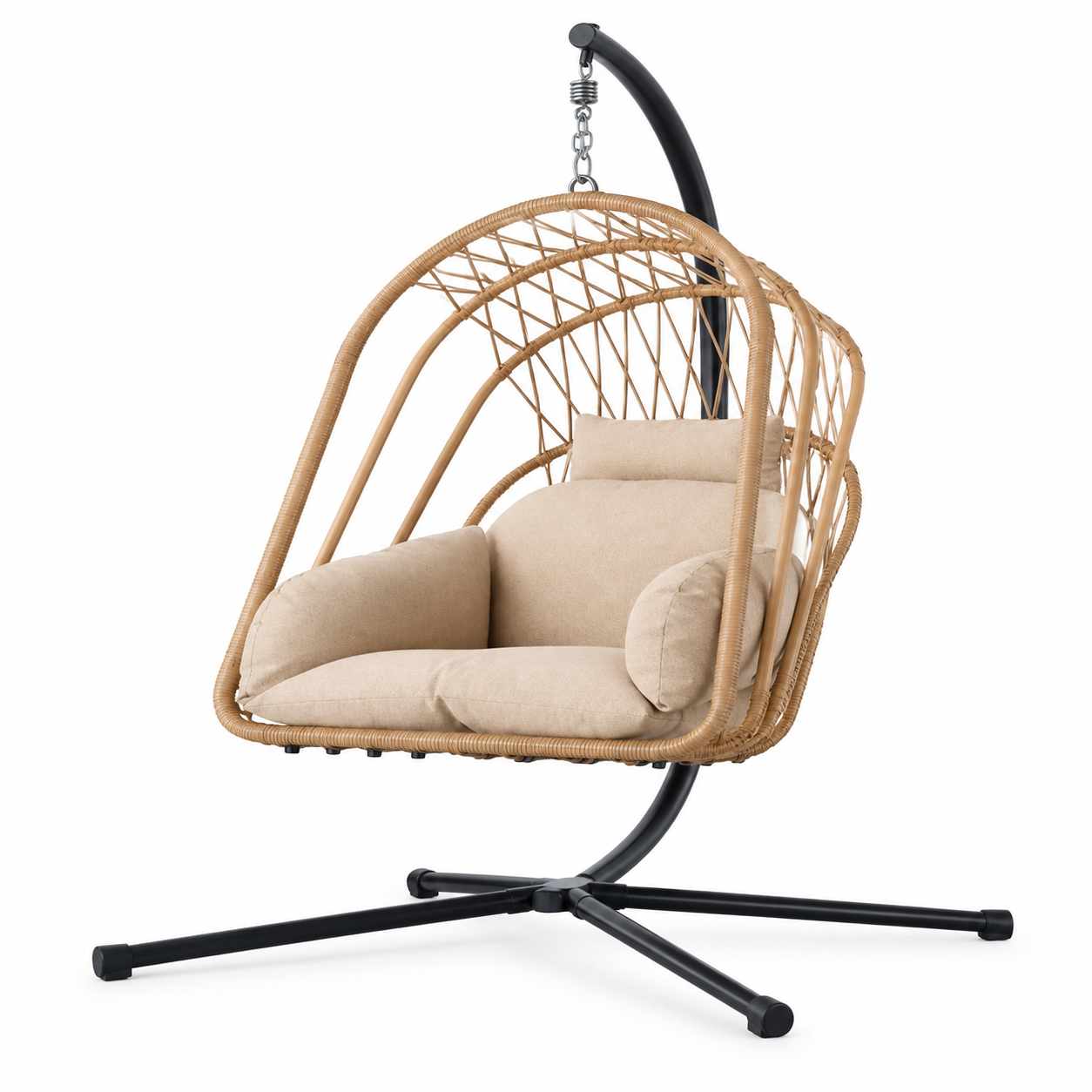 Sillón Colgante de Arcos Tejidos – Galerías el Triunfo