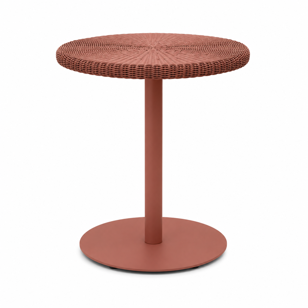 Mesa Lateral "Tejido Rosé" - Galerías el Triunfo