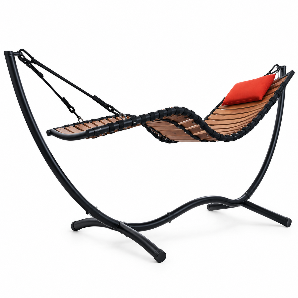 Hamaca “Scroll Wave” con Soporte – Galerías el Triunfo