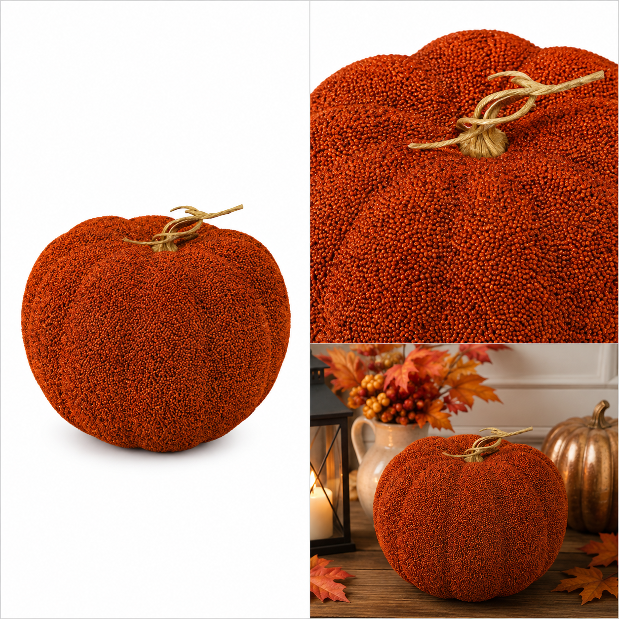 Calabaza Decorativa “Rizado Ocre” – Galerías el Triunfo