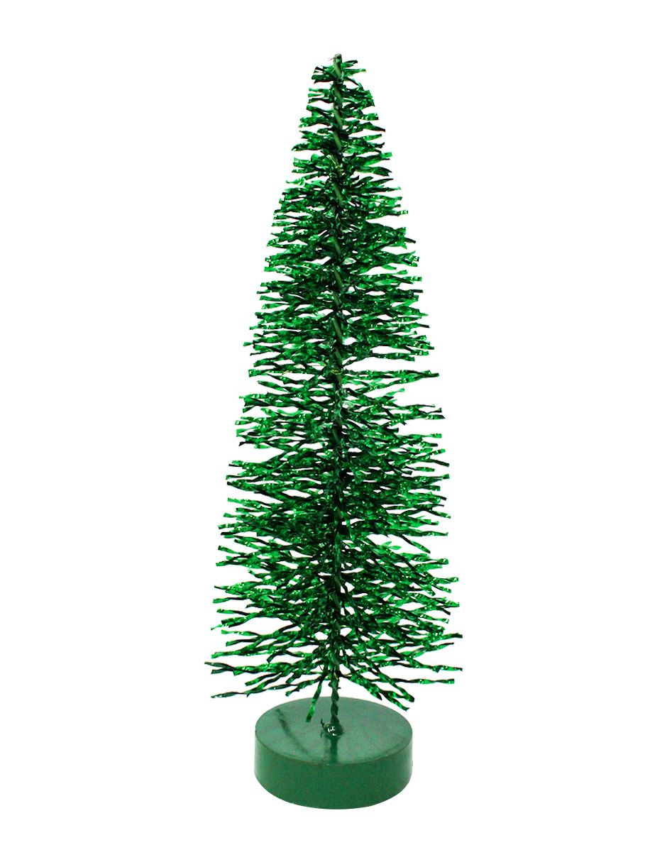 Mini Árbol Escobillón Verde - Galerías el Triunfo