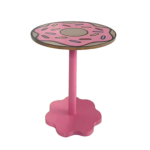 Mesa Lateral Dona Glaseada Pop Art - Galerías el Triunfo