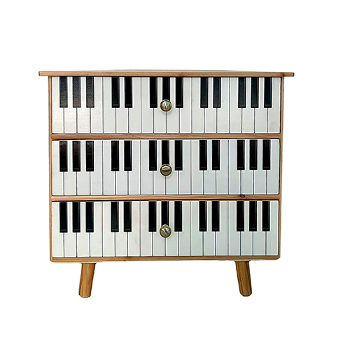 Cajonera Teclas de Piano Clásico - Galerías el Triunfo