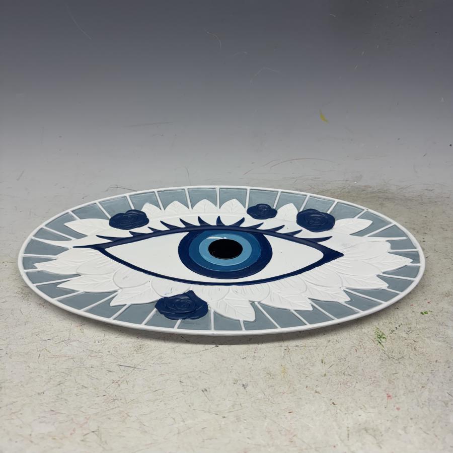 Charola Decorativa Ojo Turco - Galerías el Triunfo