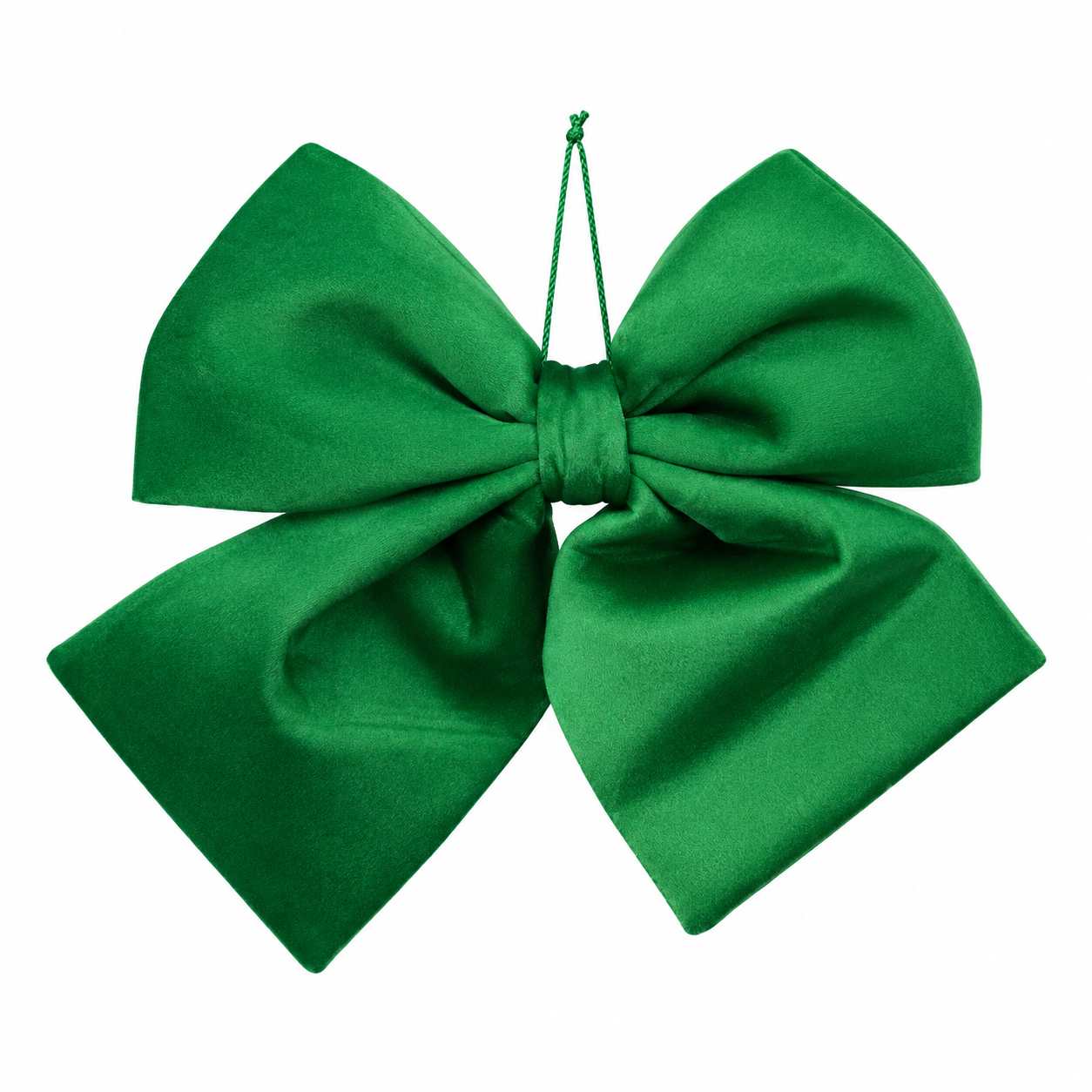 Moño Navideño Satín Verde – Galerías el Triunfo