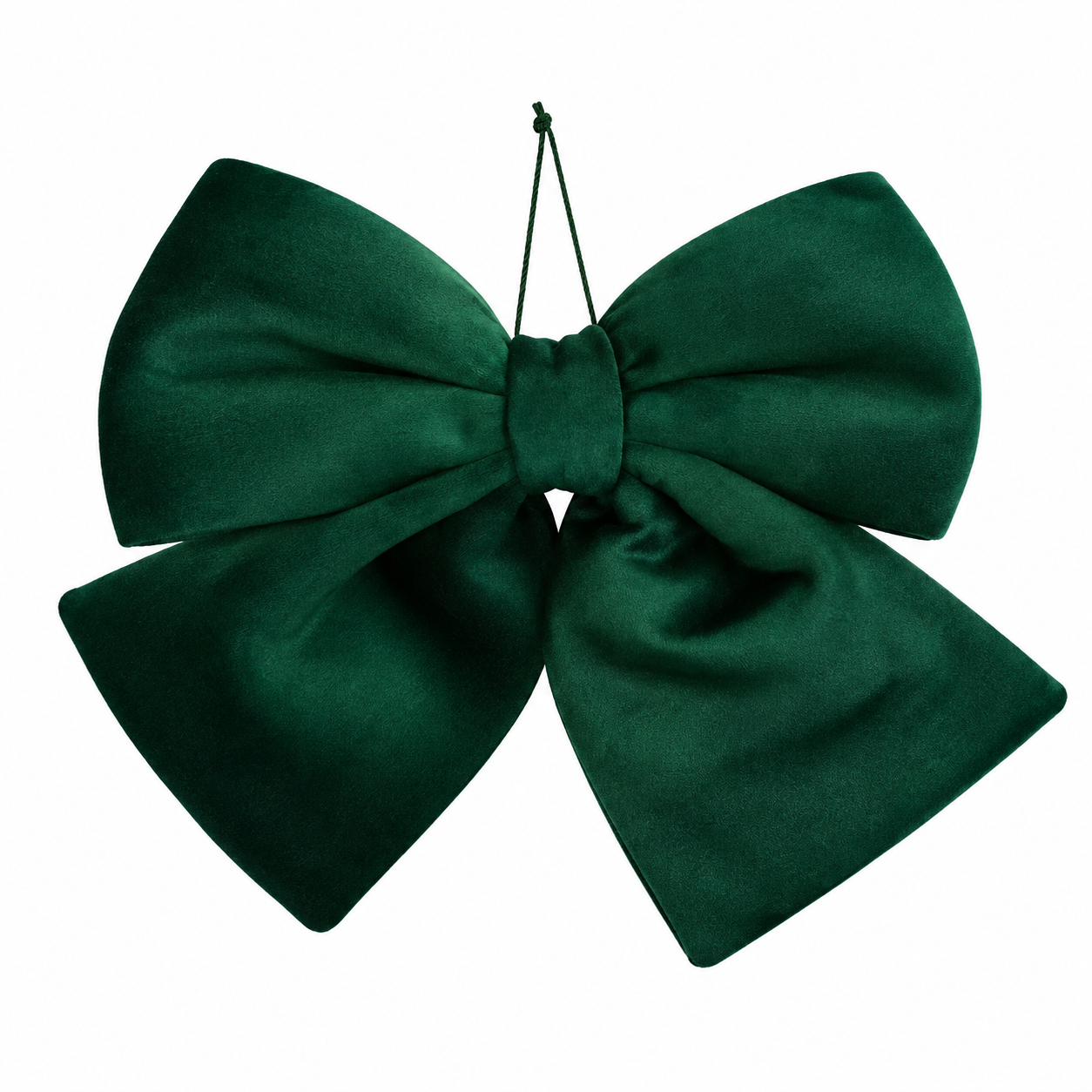 Moño Navideño Satín Verde – Galerías el Triunfo