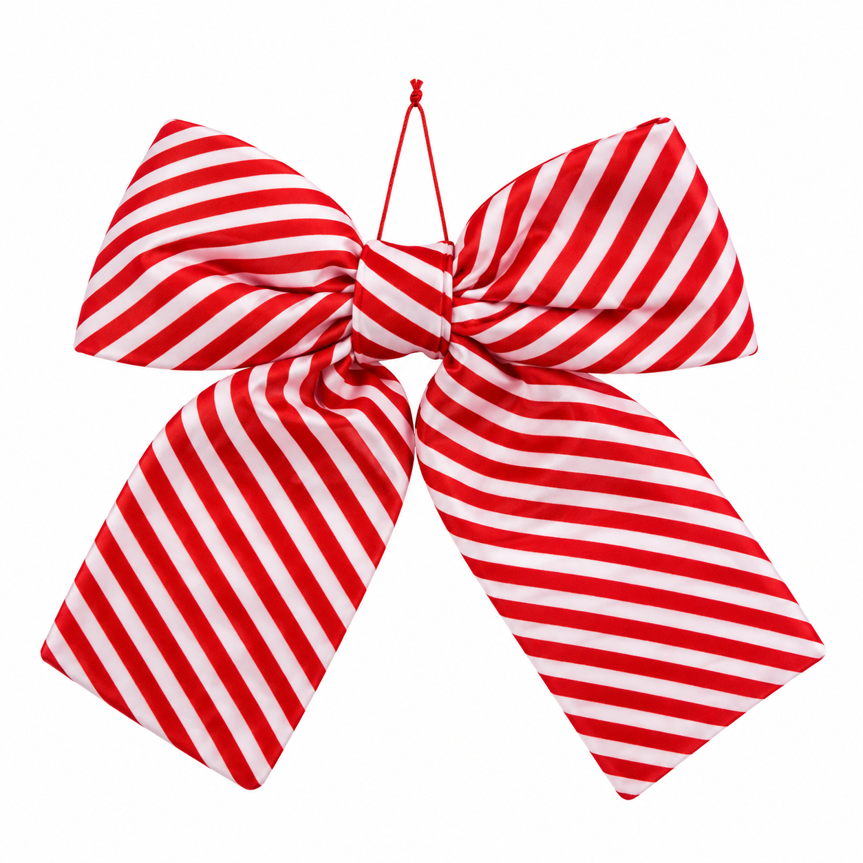 Moño Navideño Satín Diseño Menta – Galerías el Triunfo