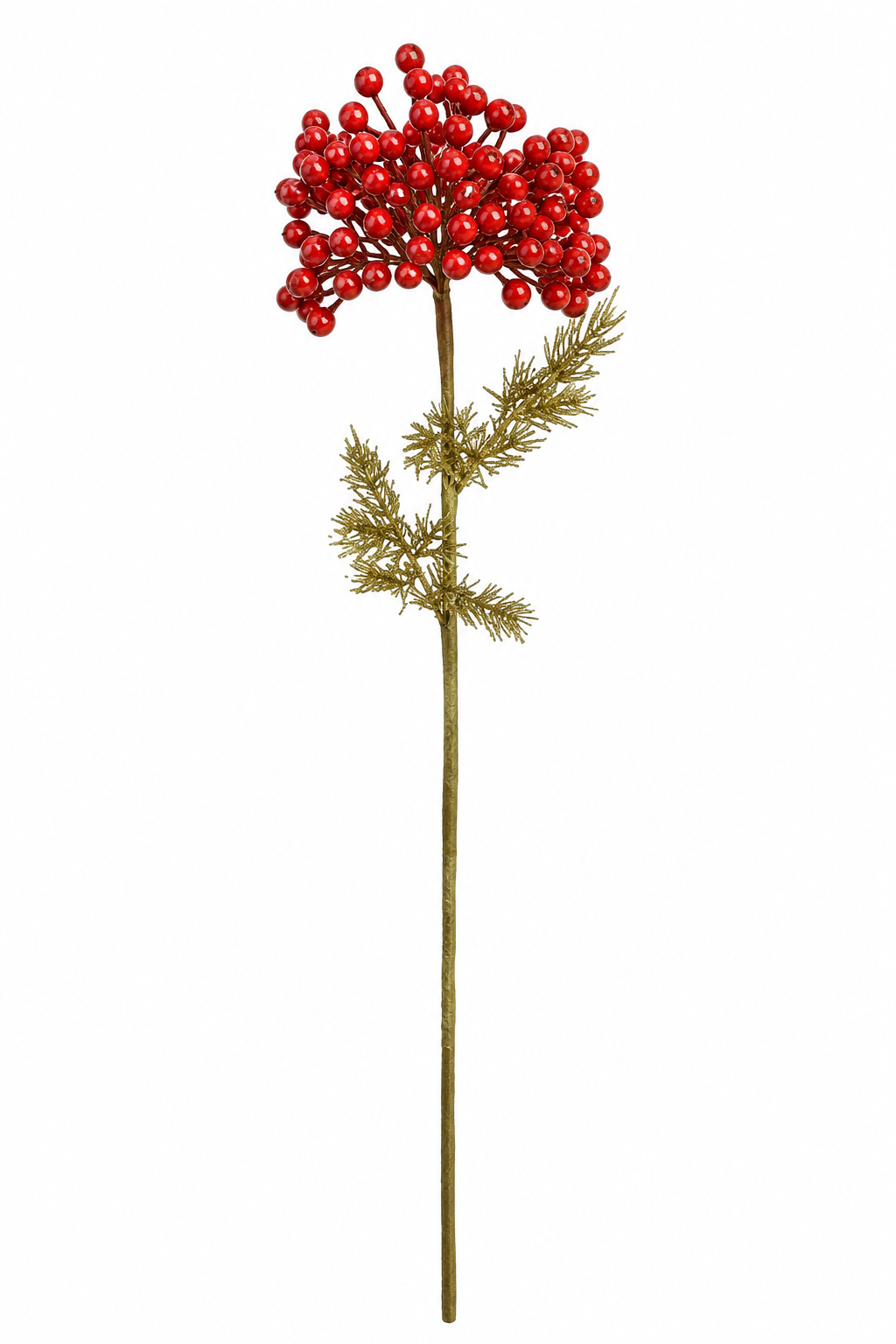 Vara de Berries Rojos con Follaje Dorado – Galerías el Triunfo