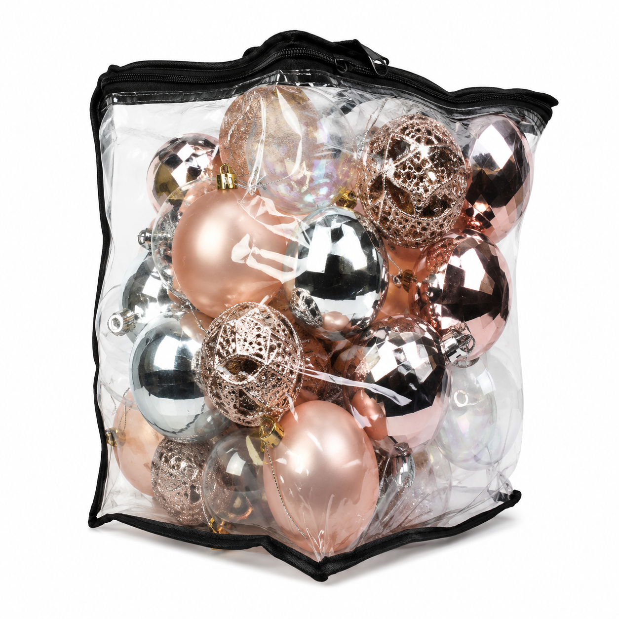 Set de 46 Esferas Navideñas Colección Aurora – Galerías el Triunfo