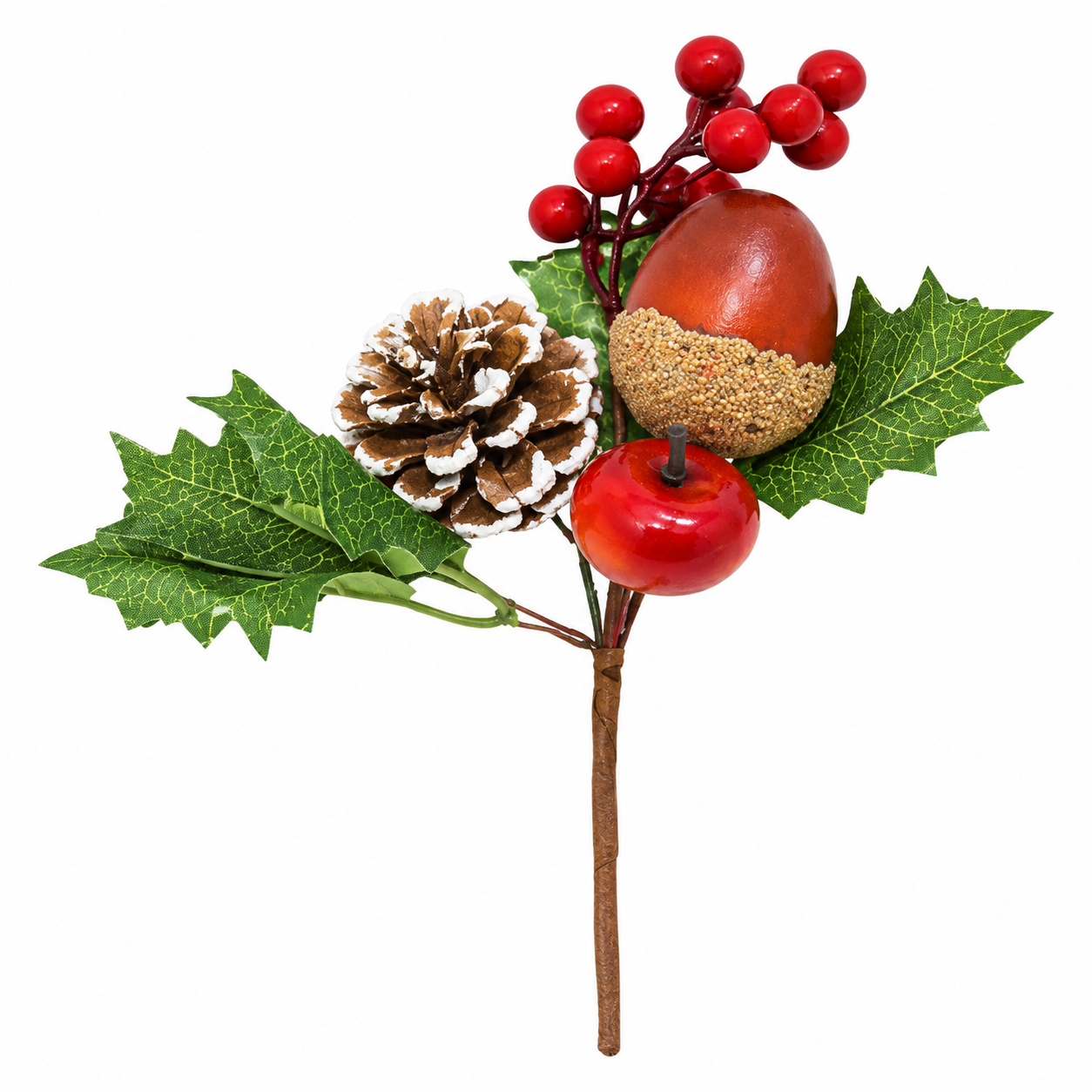 Pick Navideño de Bellotas, Piña y Bayas Rojas – Galerías el Triunfo