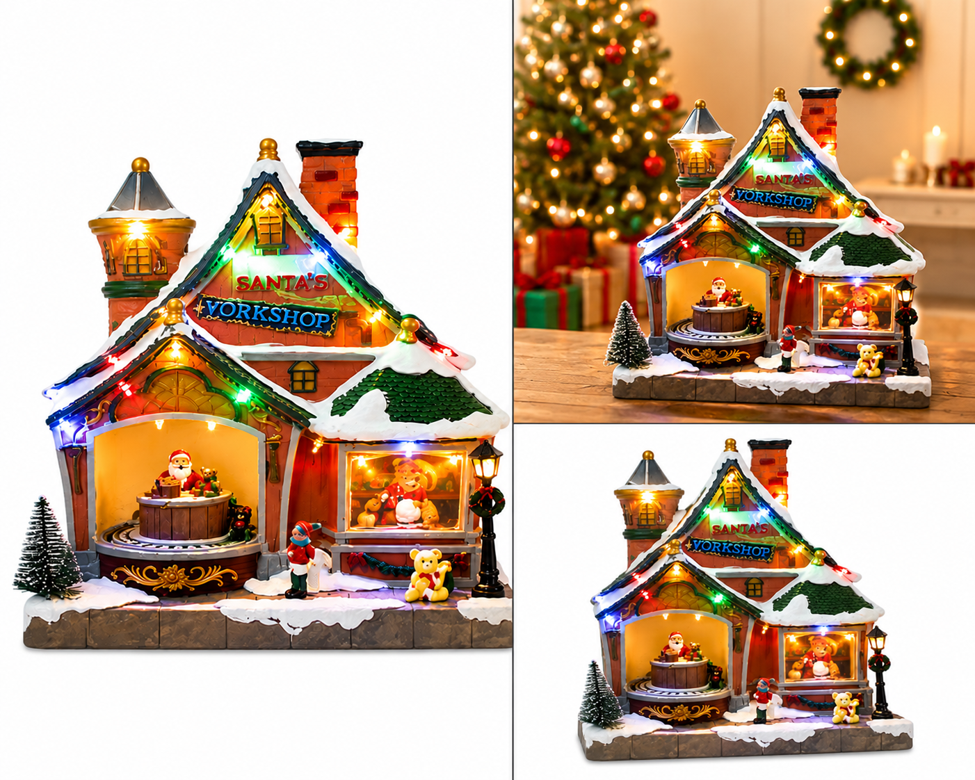 Taller de Santa con Luz LED – Galerías el Triunfo